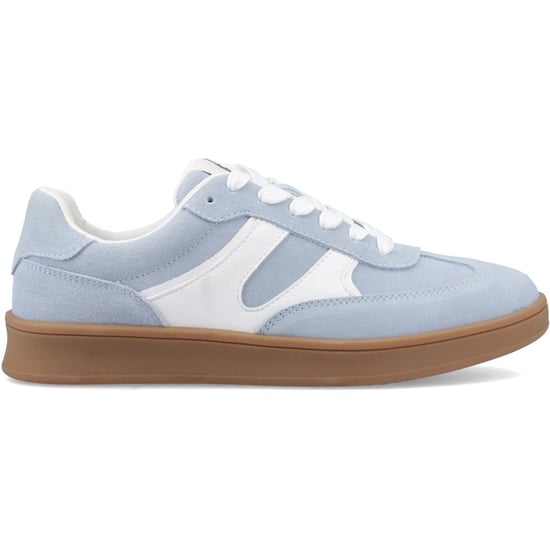 Hush Puppies Maura Wildleder Damen Sneakers Blau - Image 5