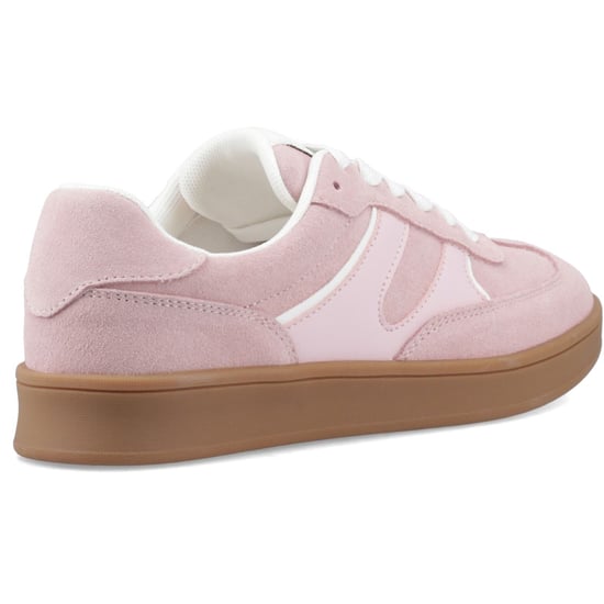 Hush Puppies Maura Wildleder Damen Pink Sneakers - Image 2