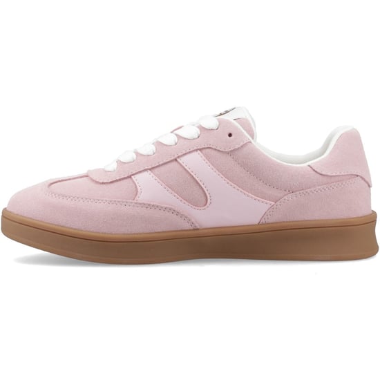 Hush Puppies Maura Wildleder Damen Pink Sneakers - Image 4