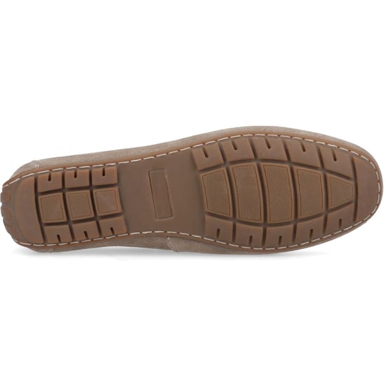Hush Puppies Reuben Bootsschuh Veloursleder Herren Taupe Bootsschuhe - Image 3