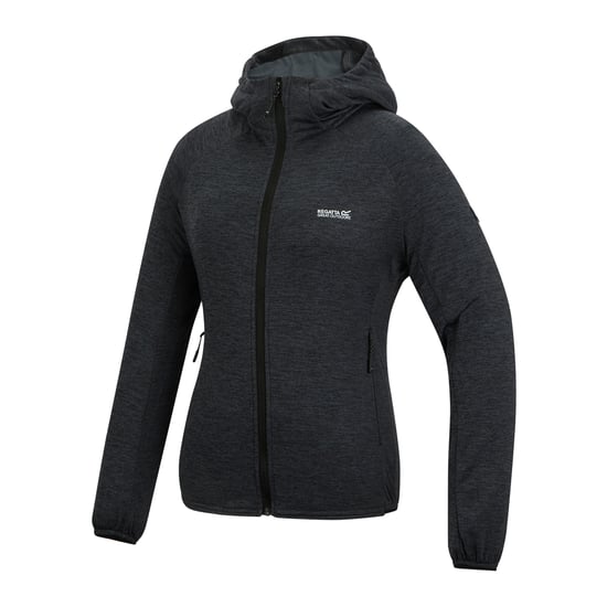 Regatta - "Ferna" Fleecejacke für Damen, mit Kapuze, Stretch (Sturmgrau) - Image 3