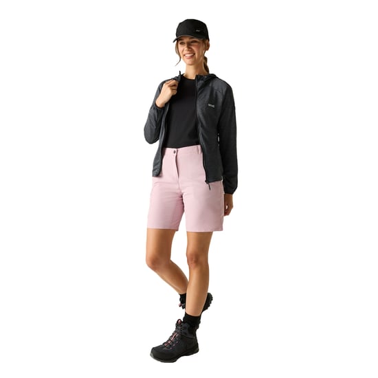 Regatta - "Ferna" Fleecejacke für Damen, mit Kapuze, Stretch (Sturmgrau) - Image 5