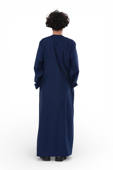 Kinder Jungen Navy Eid Marokkanische Thobe Robe Djellaba Ramadan Eid Jubba-LFS K-HM10 - Image 5