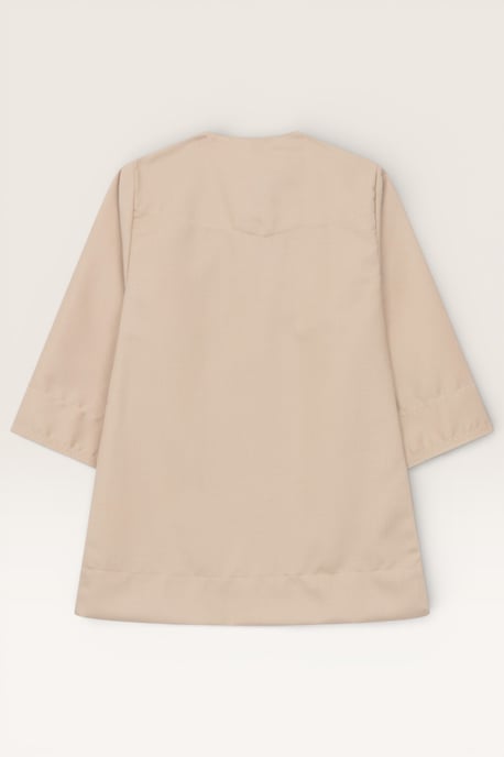 Kinder Jungen Beige Baby Ramadan Marokkanischer Thobe Robe Emirati Eid Jubba LFS-B-TT001 - Image 3