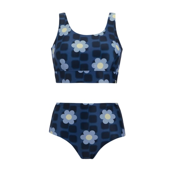 Regatta - "Orla Kiely" Bikini-Set für Damen, wendbar (Blau) - Image 4