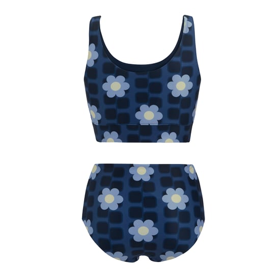 Regatta - "Orla Kiely" Bikini-Set für Damen, wendbar (Blau) - Image 5