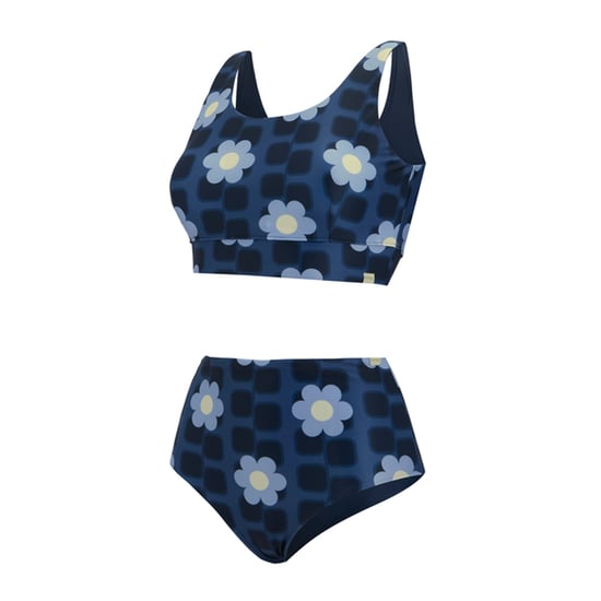 Regatta - "Orla Kiely" Bikini-Set für Damen, wendbar (Blau) - Image 6