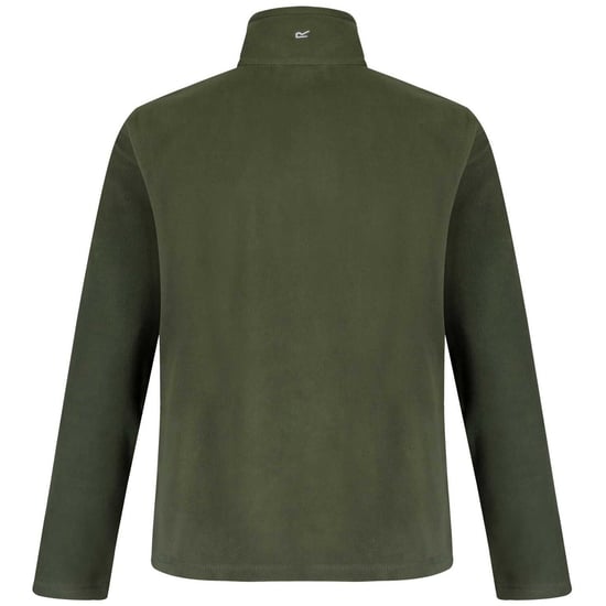 Regatta Great Outdoors Herren Thompson Fleece-Top mit Reißverschluss bis zur Brust (Oliv) - Image 2