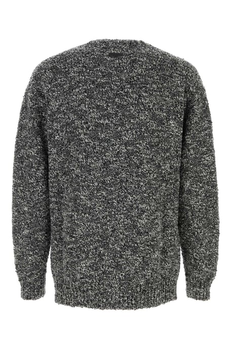 Zweifarbiger Wollmisch-Cardigan - Image 2