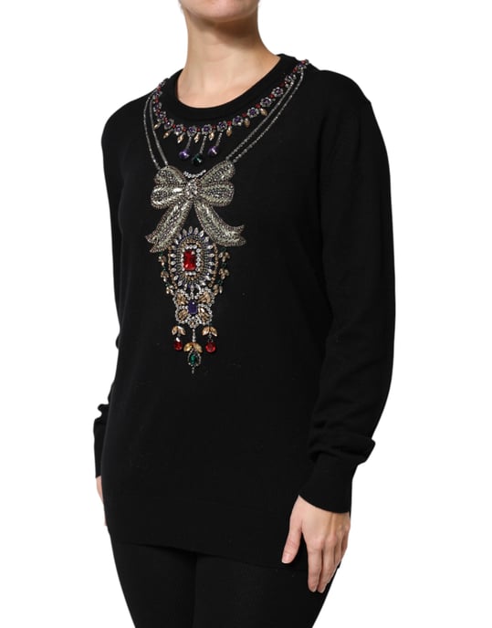 Verzierte Juwelenhals-Pullover - Image 3
