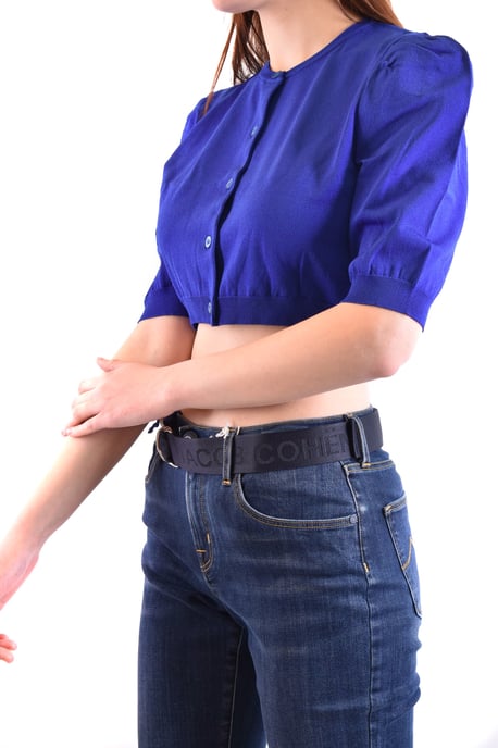 Gekürzter Cardigan mit kurzen Ärmeln - Image 3