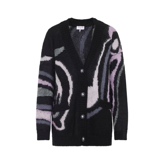 Gestickter Mohair-Mix Oversize Cardigan - Image 1