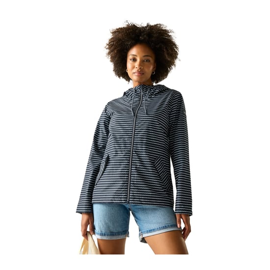 Regatta - "Bayletta" Jacke, wasserfest für Damen (Marine/Weiß) - Image 4