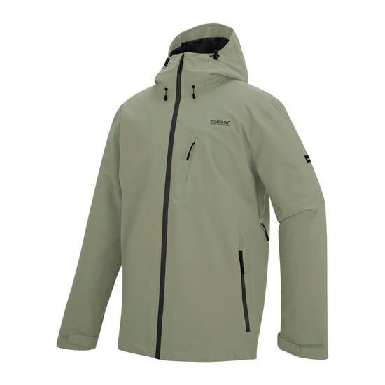 Regatta Herren Oklarna Wasserdichte Jacke (Helles Salbeigrün) - Image 3