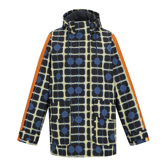 Regatta - "Orla Kiely" Jacke, wasserfest für Damen, Midi-Länge (Marine) - Image 1