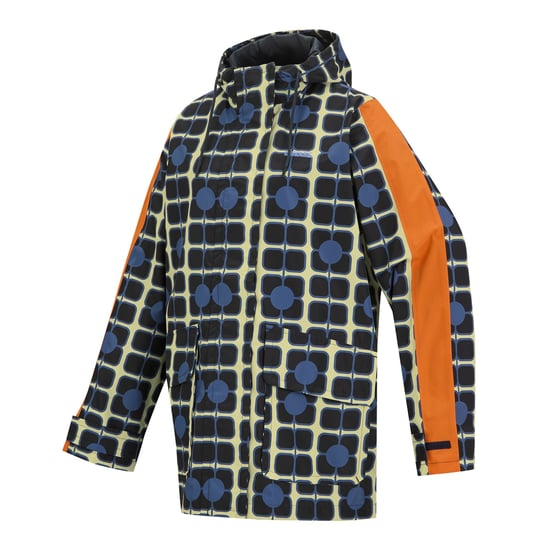 Regatta - "Orla Kiely" Jacke, wasserfest für Damen, Midi-Länge (Marine) - Image 3