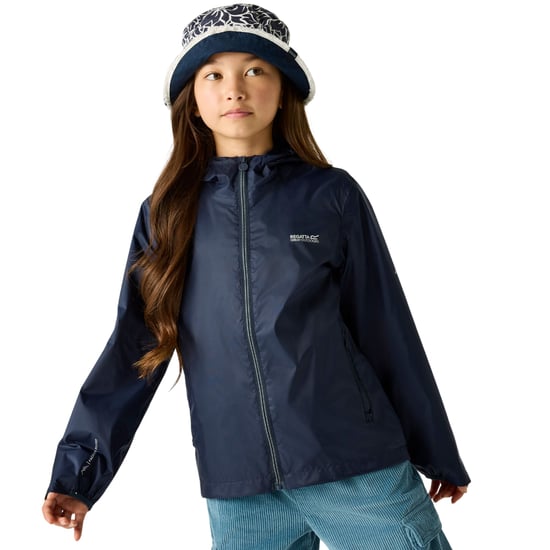 Regatta - "Lever" Shelljacke für Kinder, Wasserfest (Dunkles Marineblau) - Image 4