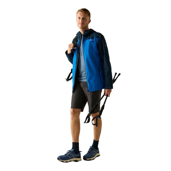 Regatta - "Calderdale" Jacke, wasserfest für Herren (Königsblau/Marine) - Image 4