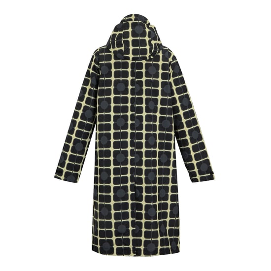 Regatta - "Orla Kiely" Jacke, wasserfest für Damen, Lang (Schwarz/Weiß) - Image 2