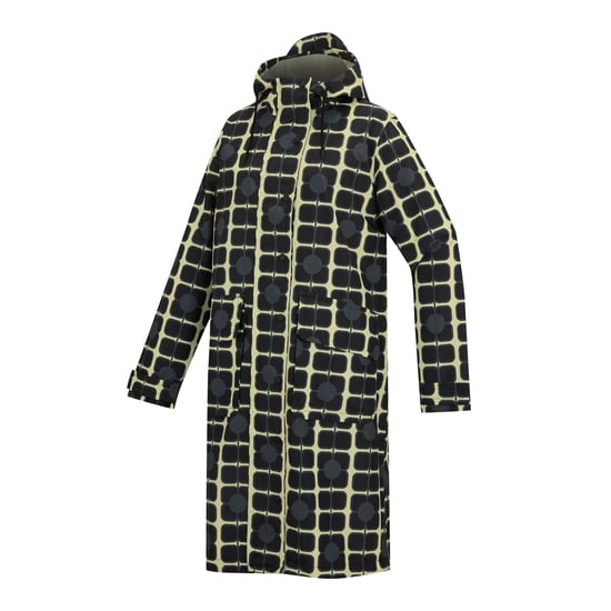 Regatta - "Orla Kiely" Jacke, wasserfest für Damen, Lang (Schwarz/Weiß) - Image 3