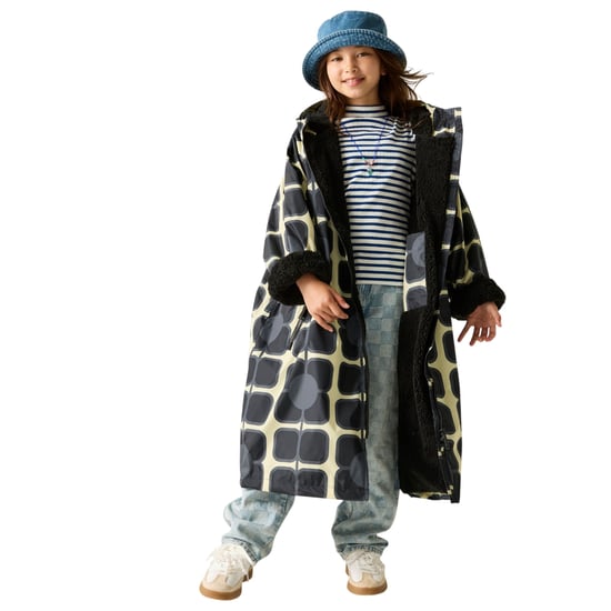 Regatta - "Orla Kiely" Robe für Mädchen (Schwarz/Weiß) - Image 4