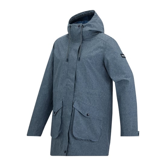 Regatta - "Norana" Jacke, wasserfest für Damen (Chambray-Stoff/Dunkles Jeansblau) - Image 3
