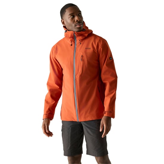 Regatta Herren Oklarna Wasserdichte Jacke (Zieglerot) - Image 4