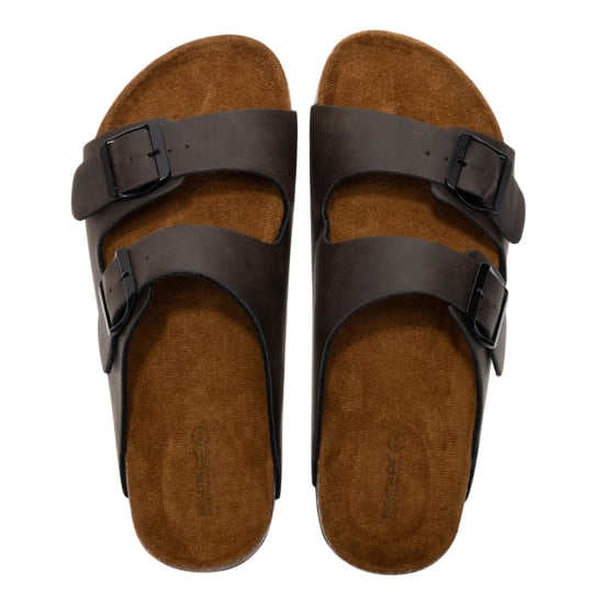 Regatta - "Mia" Logo Sandalen für Damen, Doppelriemen (Schwarzbraun) - Image 5
