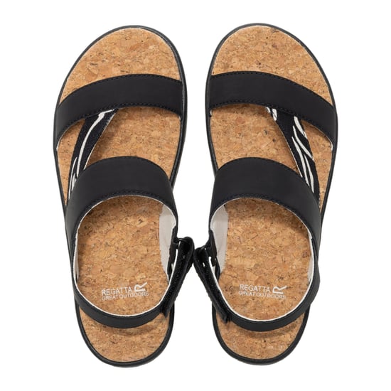 Regatta - "Rylie" Zebramuster Sandalen für Damen (Schwarz) - Image 5