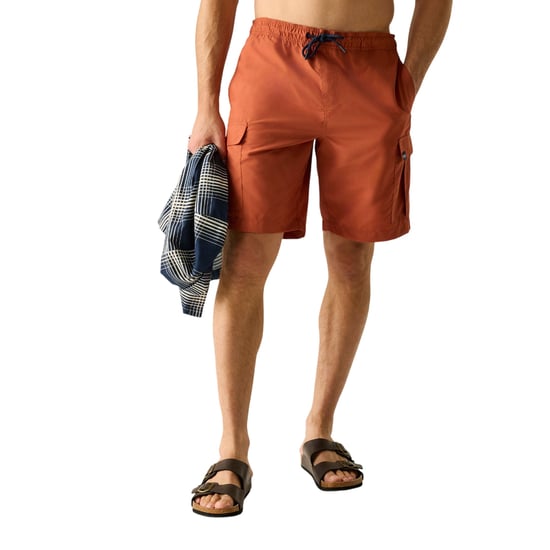 Regatta - "Blanmont" Badeshorts für Herren (Ziegelstein) - Image 4