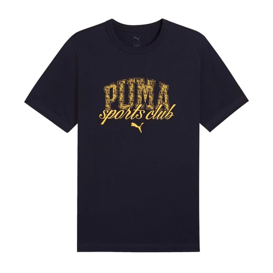 Puma - "Class" T-Shirt für Herren/Damen Unisex (Marine) - Image 1