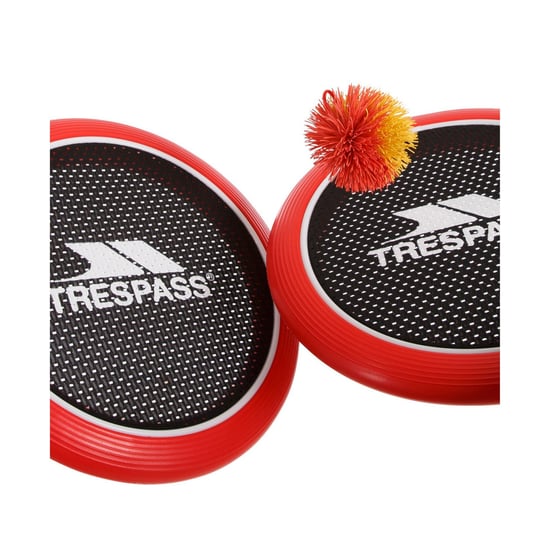 Trespass - Schläger und Ball Spiel "Stringbatz Trampoline" (Rot/Schwarz/Weiß) - Image 3