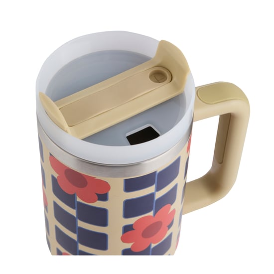 Regatta - "Orla Kiely" Reisebecher, Floral, Isoliert (Orange) - Image 4