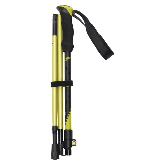 Trespass - "Forus" Faltbar-Wanderstock-Set (Fluoreszierendes Grün) - Image 2