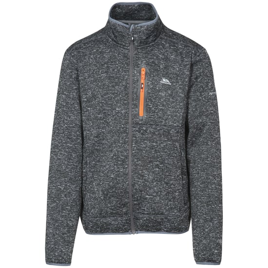 Trespass - "Bingham" Fleecejacke für Herren (Schwarz meliert) - Image 1