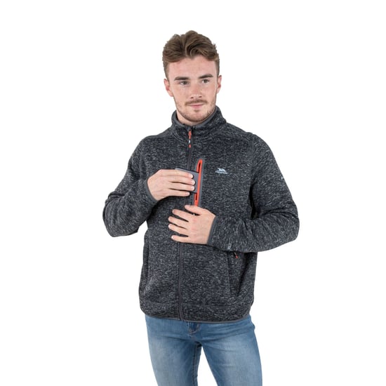 Trespass - "Bingham" Fleecejacke für Herren (Schwarz meliert) - Image 4