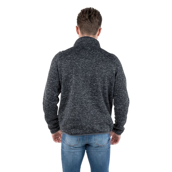 Trespass - "Bingham" Fleecejacke für Herren (Schwarz meliert) - Image 5