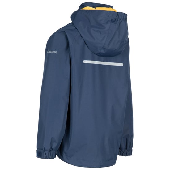 Trespass Childrens Boys Overwhelm Regenjacke (Marine) - Image 3