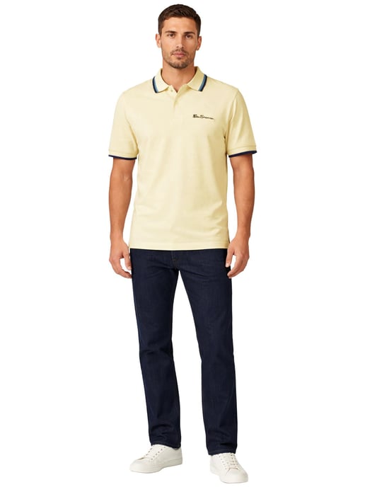 Ben Sherman | Herren Polohemd mit Kontraststreifen - Image 4