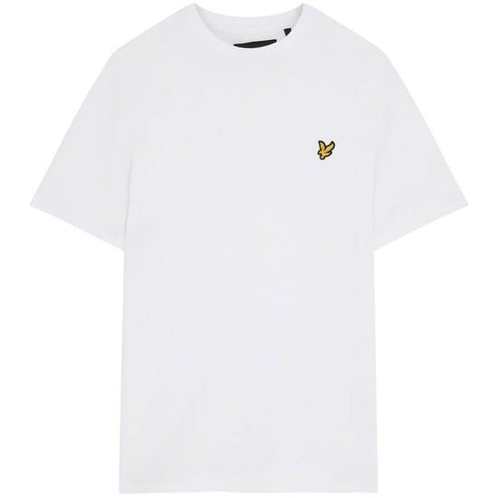 Lyle & Scott Einfarbiges T-Shirt in Weiß - Image 3