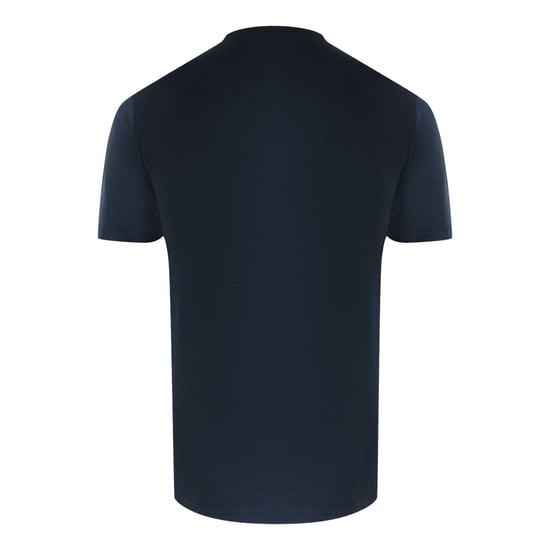 Love Moschino Box Logo Marineblaues T-shirt - Image 3