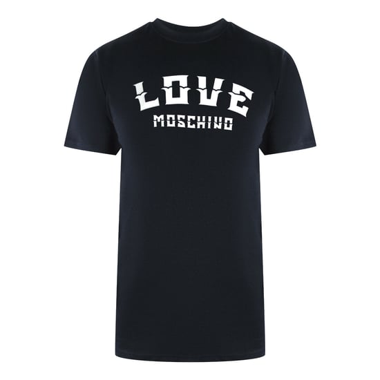 Moschino T-shirt Mit Auffälligem Logo (schwarz) - Image 1