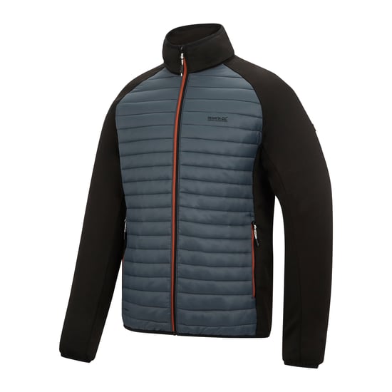 Regatta - "Clumber" Hybridjacke für Herren (Sturmgrau/Schwarz) - Image 3