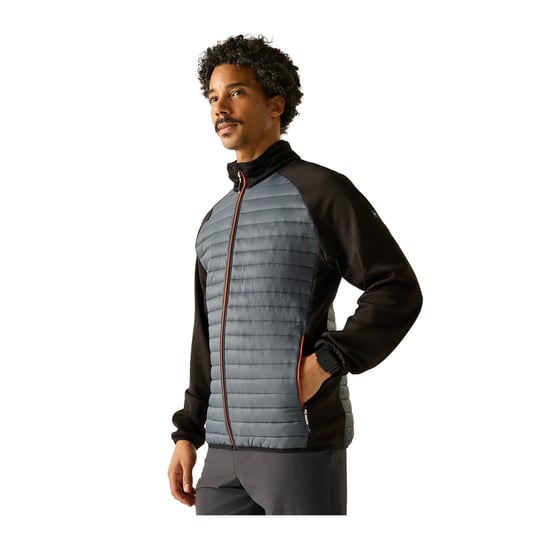 Regatta - "Clumber" Hybridjacke für Herren (Sturmgrau/Schwarz) - Image 4