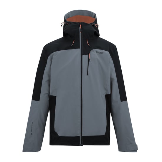 Regatta - "Highton IV" Jacke, wasserfest für Herren (Sturmgrau/Schwarz) - Image 1