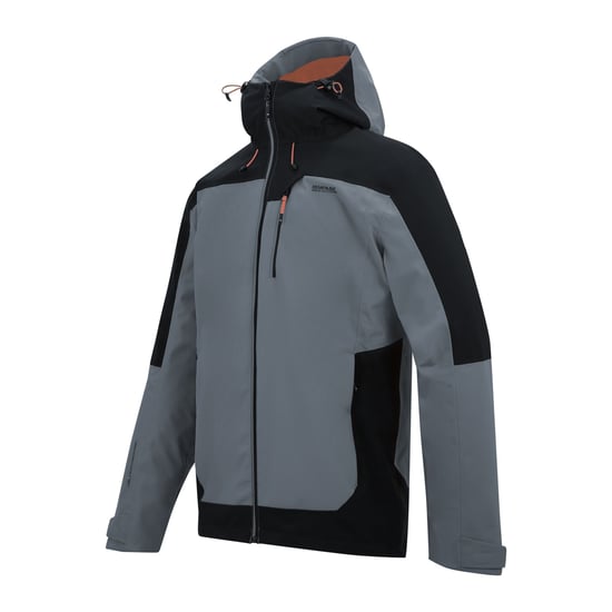 Regatta - "Highton IV" Jacke, wasserfest für Herren (Sturmgrau/Schwarz) - Image 3