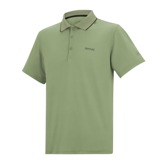 Regatta Herren Sport-Poloshirt Maverick V kurzärmlig (Leichter Salbei) - Image 3