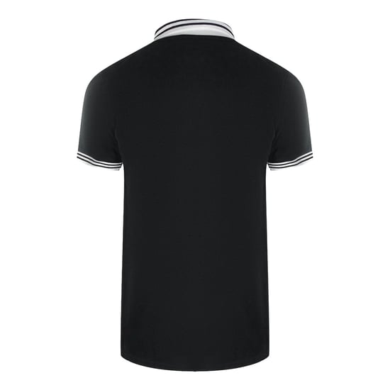 Love Moschino Poloshirt Mit Zwei Kragenspitzen Und Love-logo, Schwarz - Image 3