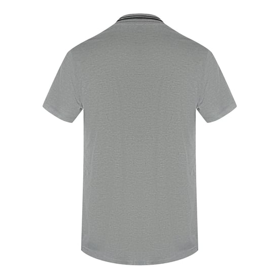 Moschino Box Logo Graues Poloshirt - Image 3
