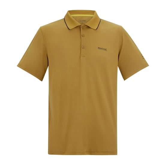 Regatta Herren Sport-Poloshirt Maverick V kurzärmlig (Holzbraun) - Image 1